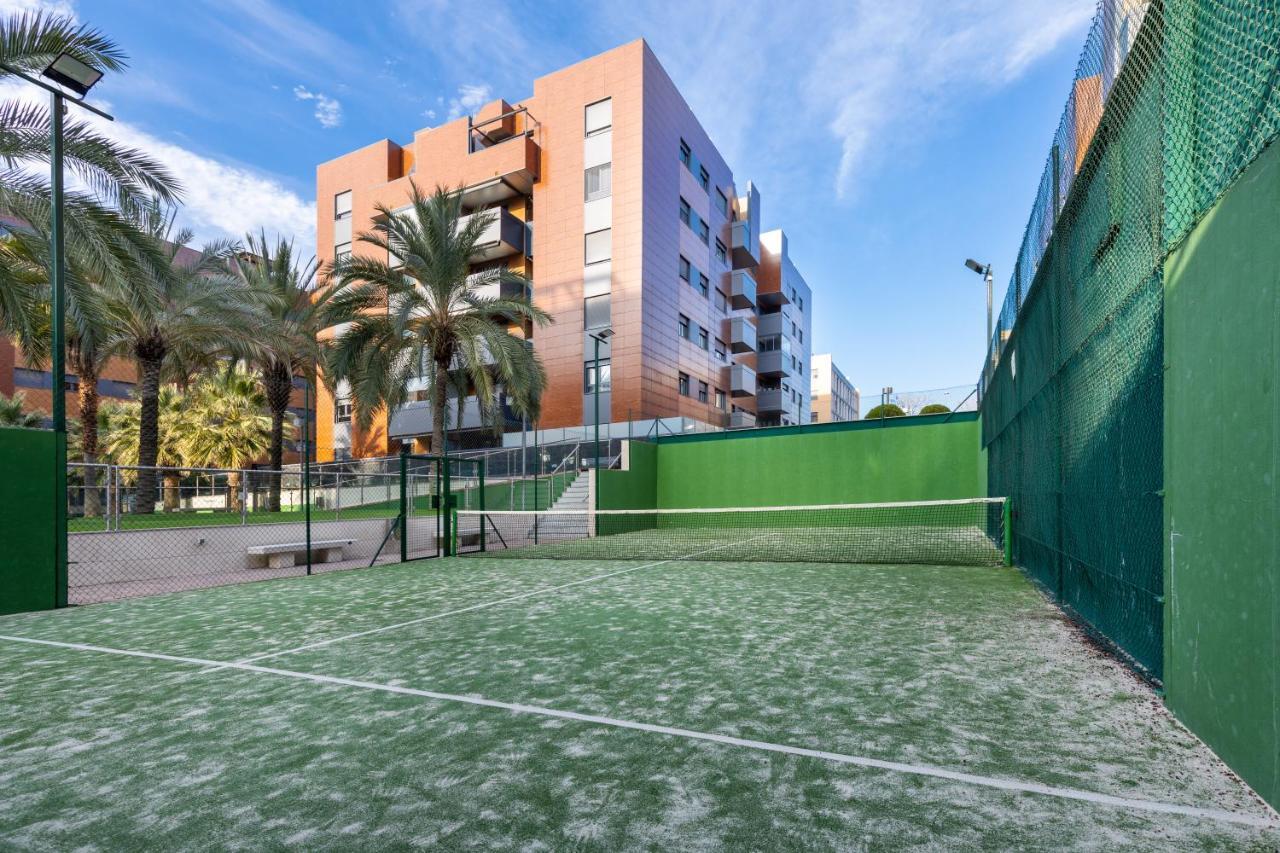 Apartamento Forum-Ciencias Con Piscina, Gym & Parking Granada Exterior foto